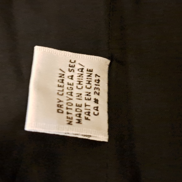 Talbots heavy blazer houndstooth black and cream size 14 not wool blend - Picture 6 of 7